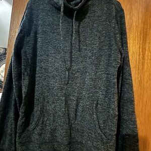 Express Charcoal Gray Hoodie
